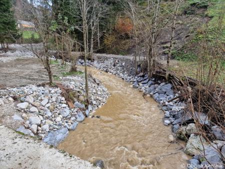 Sanacija vodotokov in hudournikov na Žagi (2)